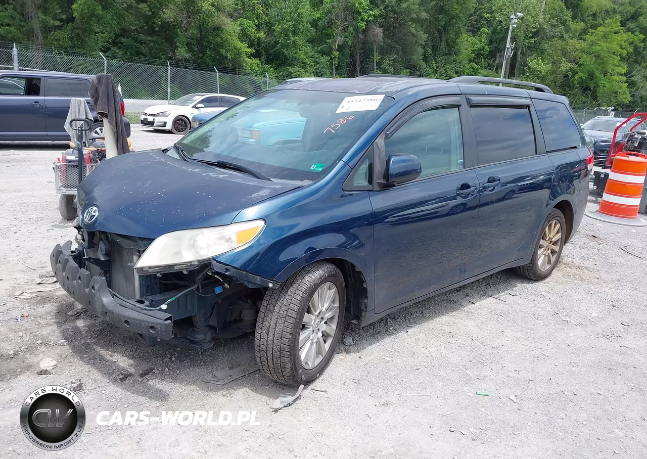 2012 Toyota Sienna Le 7 Passenger VIN:5TDJK3DC0CS037233 - 2