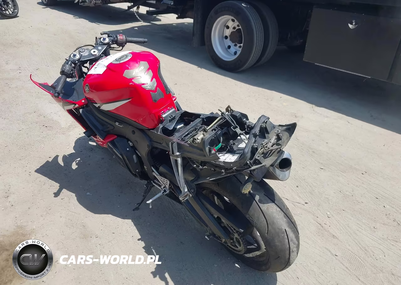 2004 Yamaha Yzfr6 L VIN:JYARJ06Y84A002592 - 3