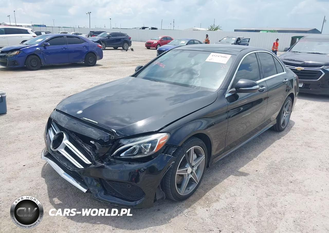 2015 Mercedes-Benz C 300 Sport 4Matic VIN:55SWF4KB3FU038605 - 2