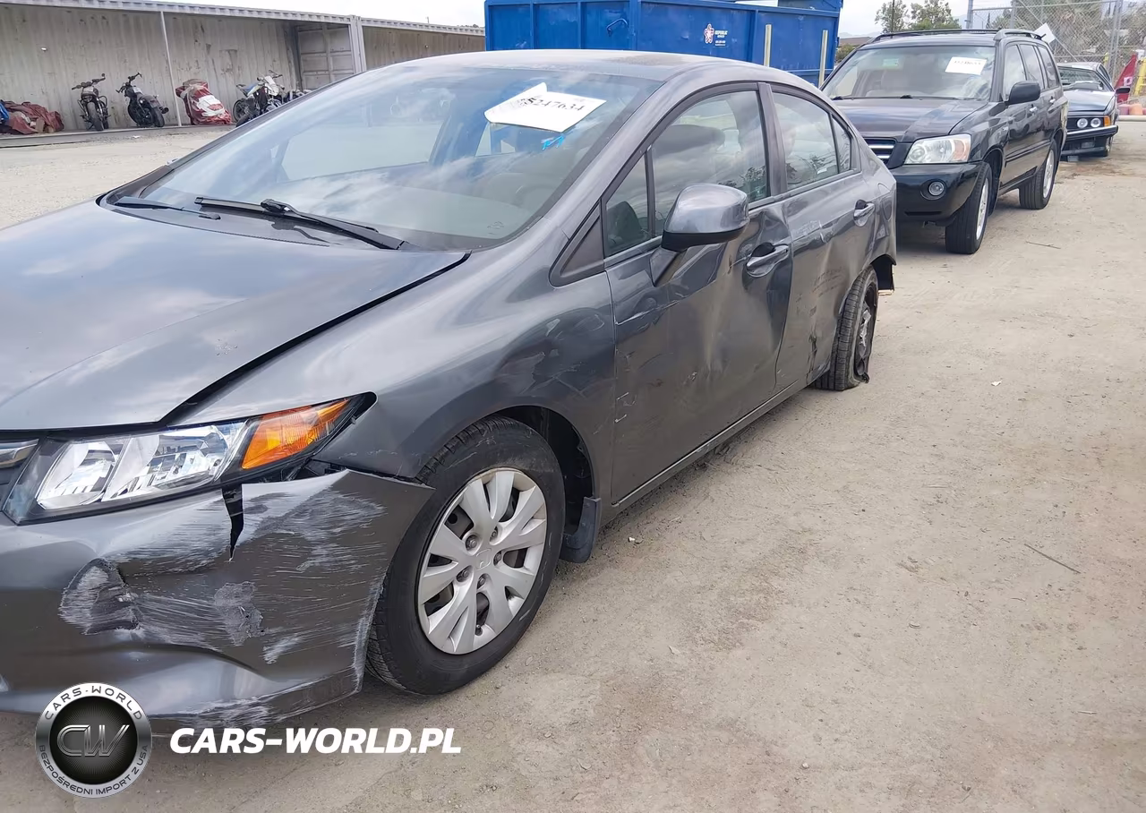 2012 Honda Civic Lx VIN:19XFB2F56CE362462 - 13