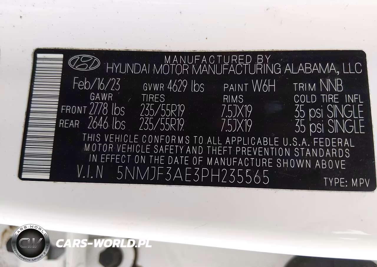 2023 Hyundai Tucson Sel VIN:5NMJF3AE3PH235565 - 9