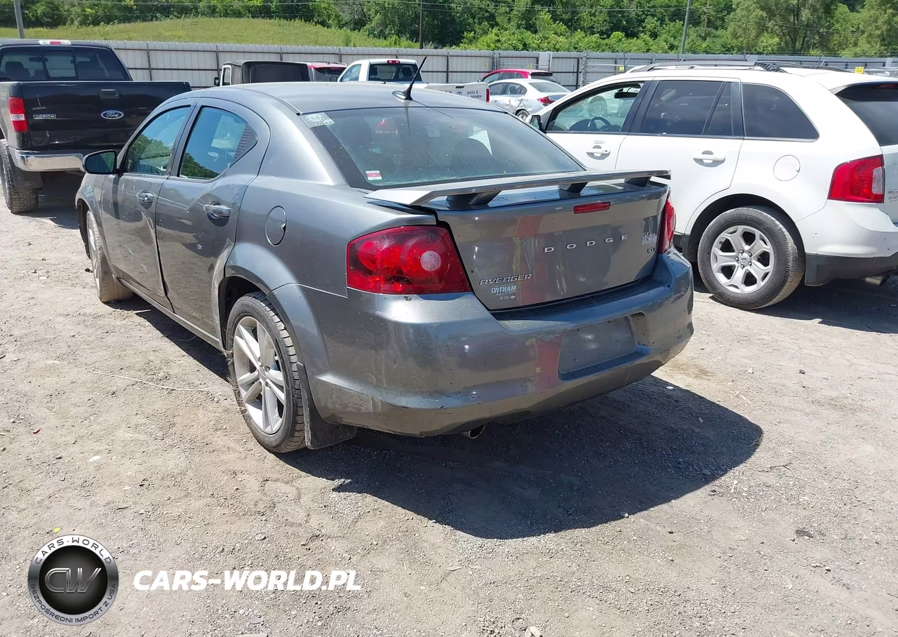 2013 Dodge Avenger Sxt VIN:1C3CDZCG3DN751265 - 3