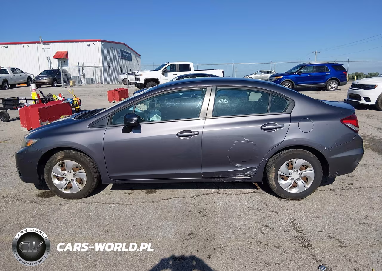 2014 Honda Civic Lx VIN:19XFB2F58EE254167 - 14