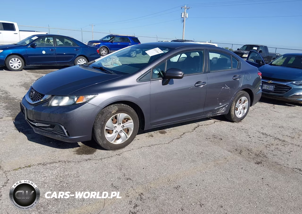 2014 Honda Civic Lx VIN:19XFB2F58EE254167 - 2