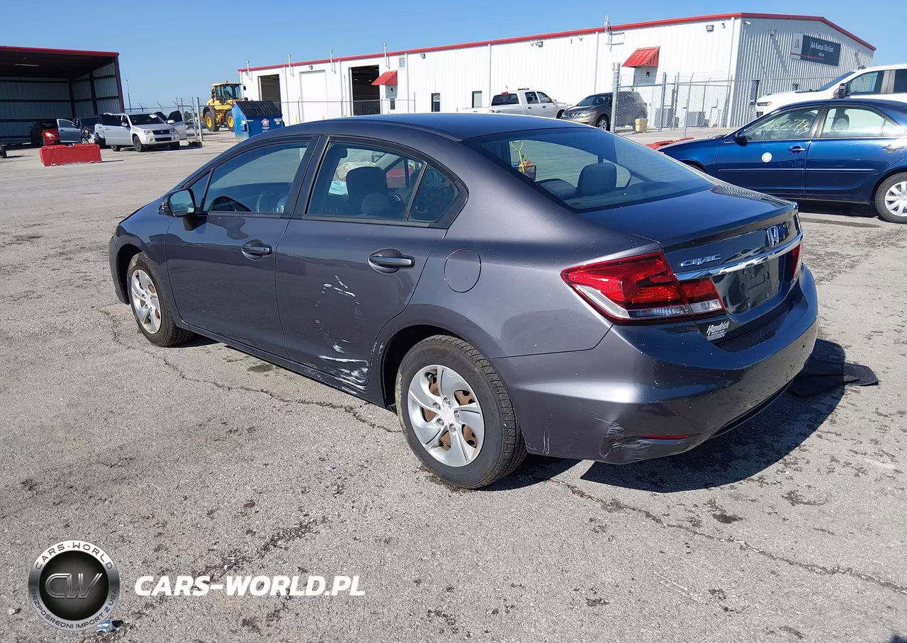2014 Honda Civic Lx VIN:19XFB2F58EE254167 - 3