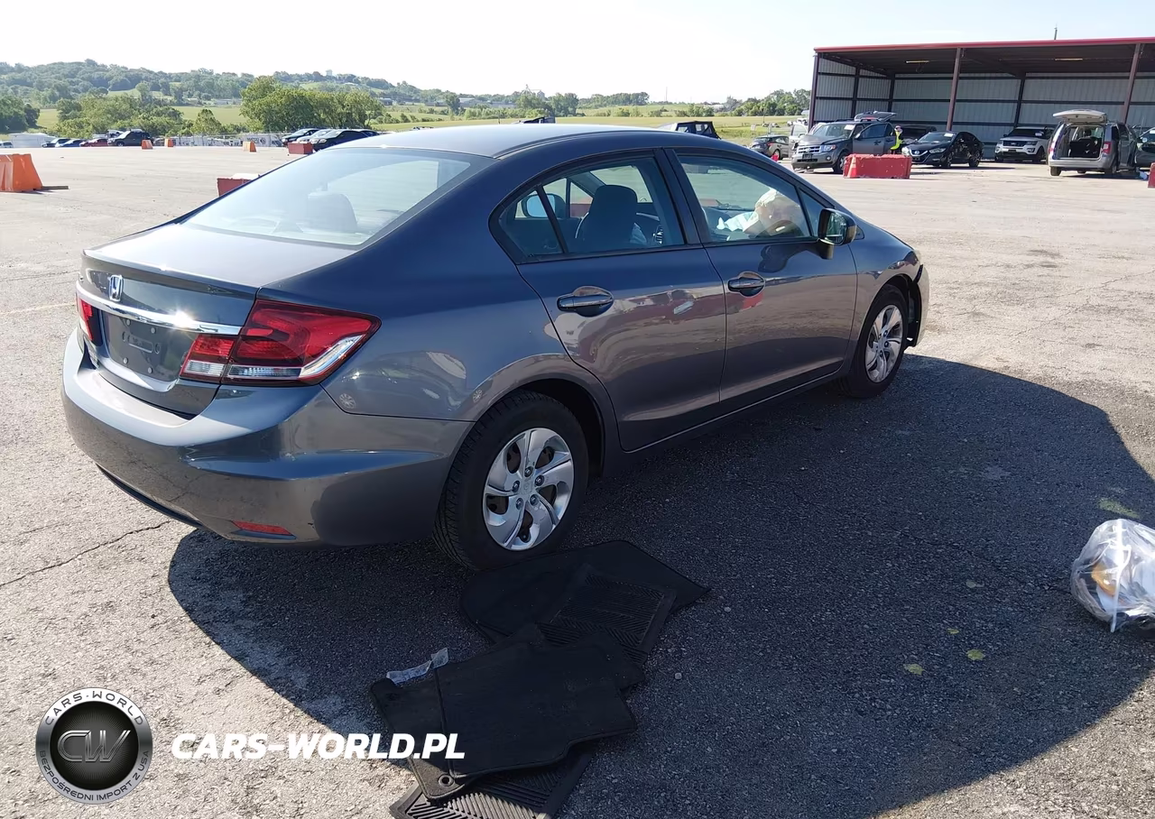 2014 Honda Civic Lx VIN:19XFB2F58EE254167 - 4