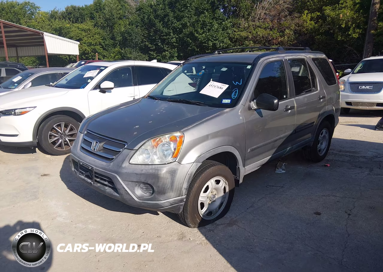 2006 Honda Cr-V Lx VIN:JHLRD68566C015854 - 2