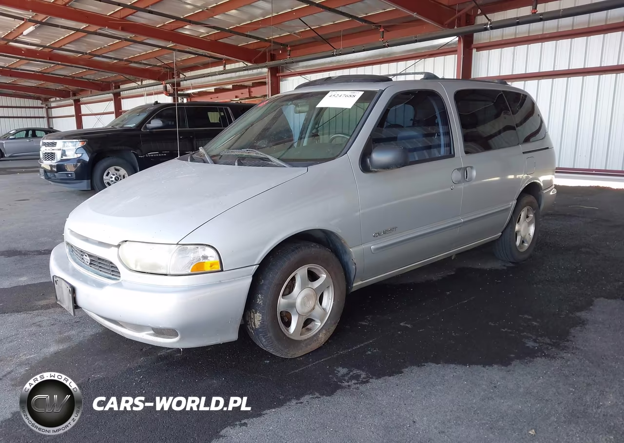 1999 Nissan Quest Gle-Gxe-Se VIN:4N2XN11T3XD825299 - 2