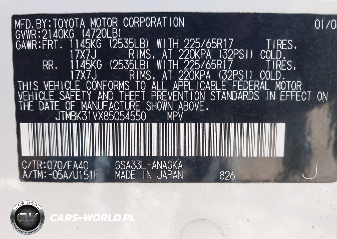 2008 Toyota Rav4 Limited V6 VIN:JTMBK31VX85054550 - 9