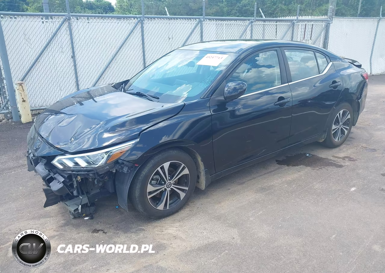 2020 Nissan Sentra Sv Xtronic Cvt VIN:3N1AB8CV6LY292075 - 2