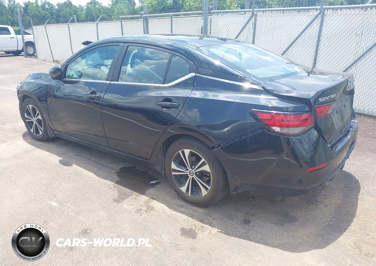2020 Nissan Sentra Sv Xtronic Cvt VIN:3N1AB8CV6LY292075 - 3