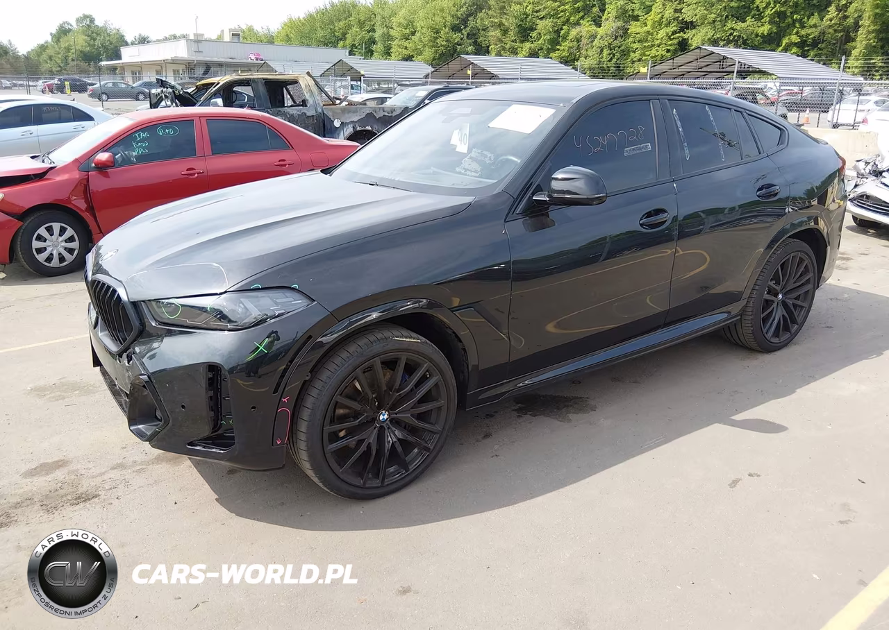 2024 BMW X6 xDrive40I VIN:5UX33EX05R9U78624 - 2