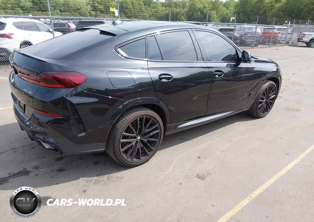 2024 BMW X6 xDrive40I VIN:5UX33EX05R9U78624 - 4