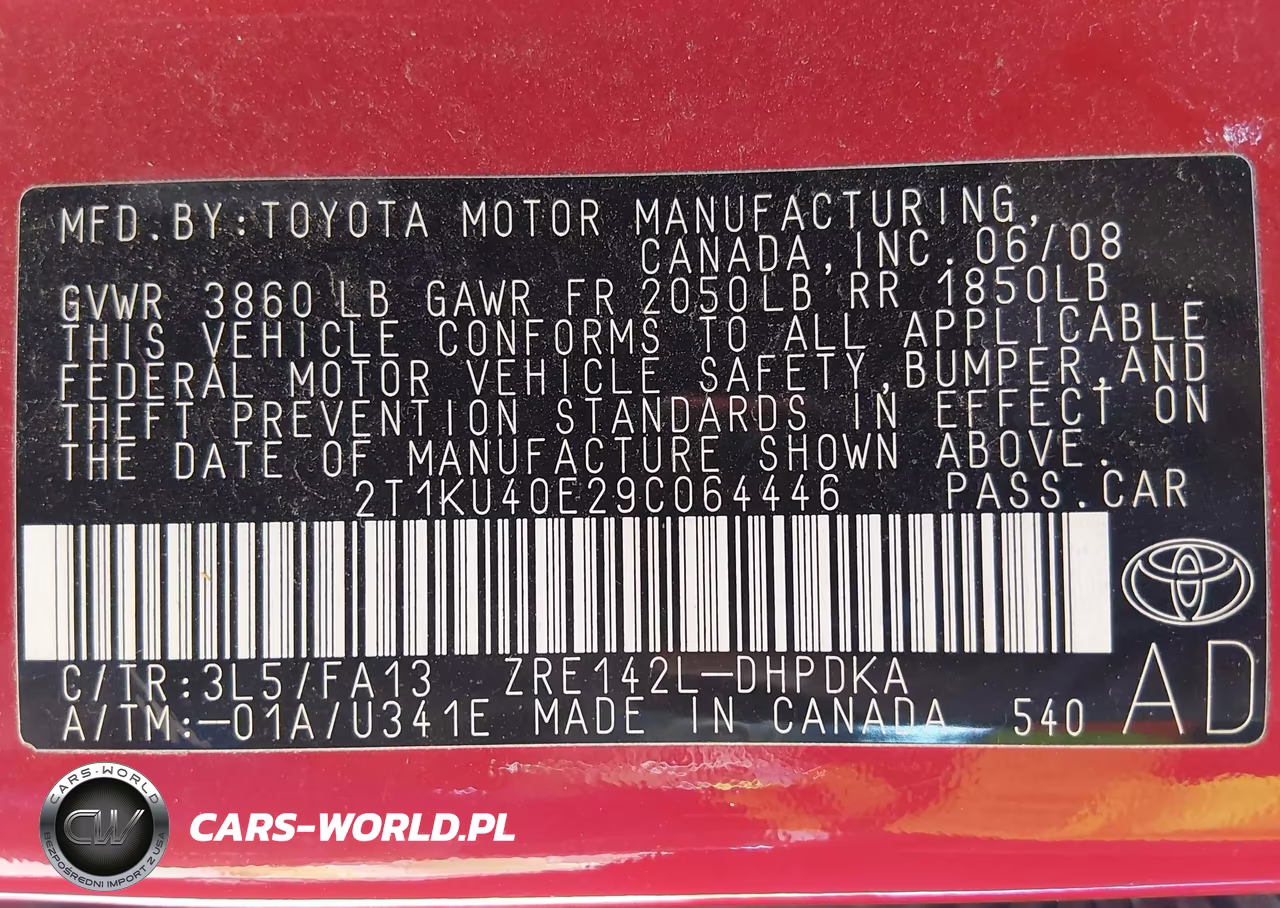 2009 Toyota Matrix VIN:2T1KU40E29C064446 - 9
