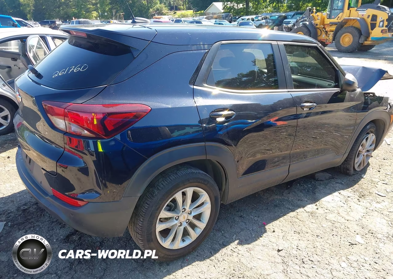 2021 Chevrolet Trailblazer Fwd Ls VIN:KL79MMS28MB082505 - 4
