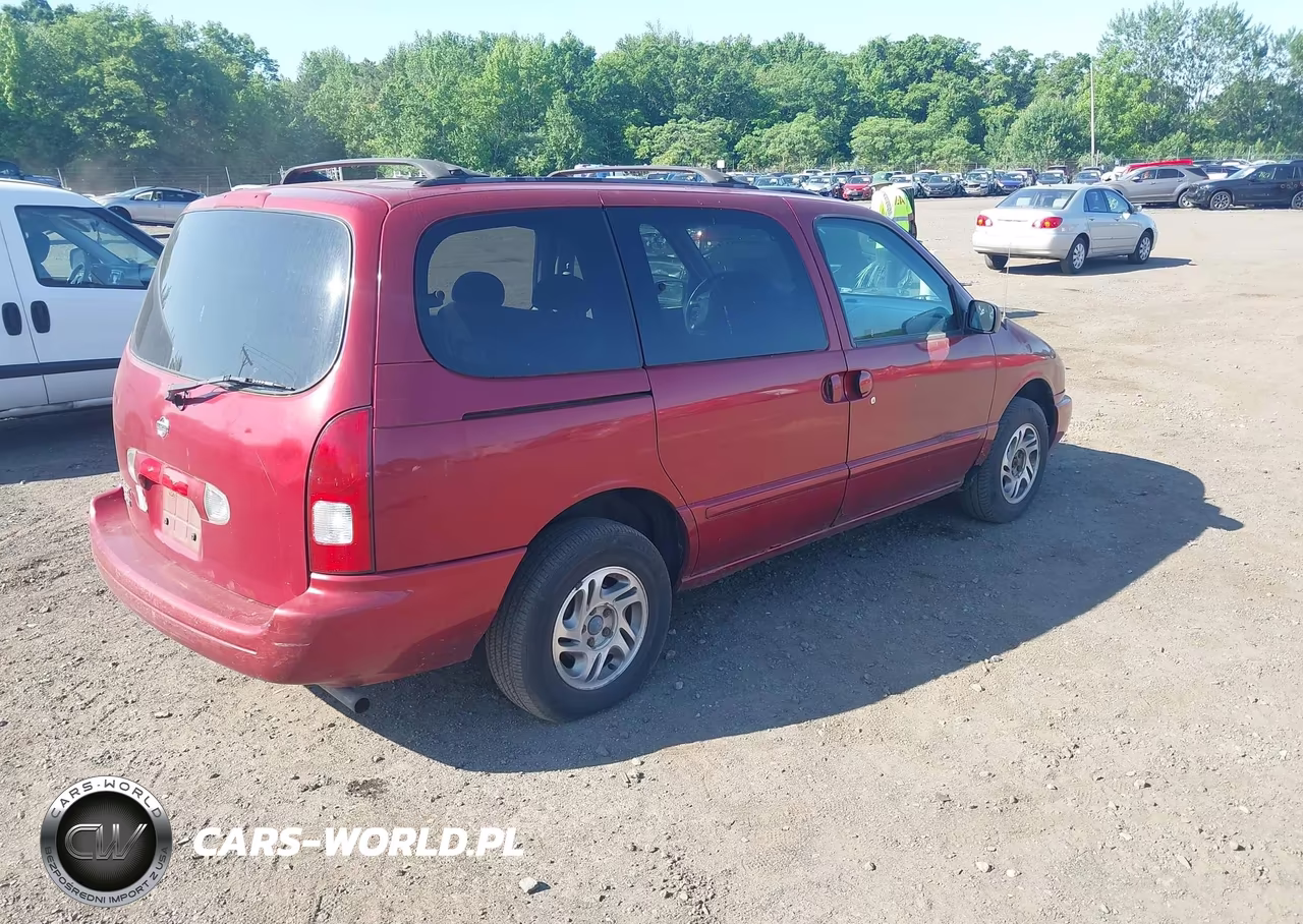 2000 Nissan Quest Gle-Gxe-Se-Cloth-Se-Leather VIN:4N2XN11T8YD804126 - 4