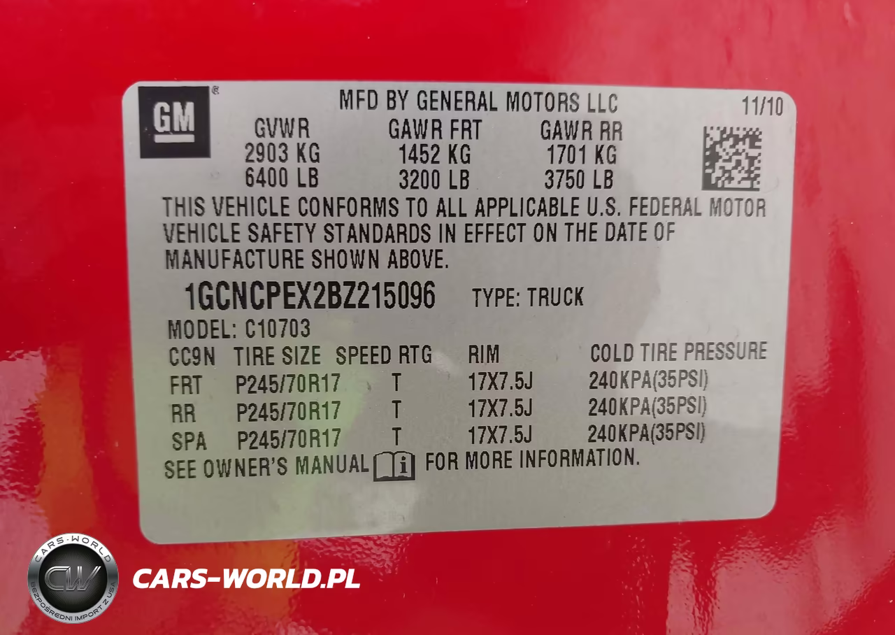 2011 Chevrolet Silverado 1500 Work Truck VIN:1GCNCPEX2BZ215096 - 9
