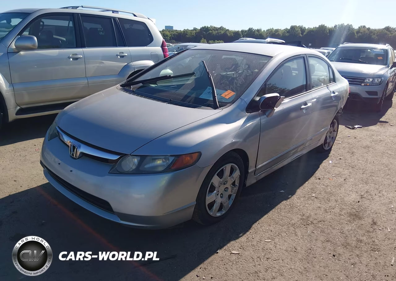 2007 Honda Civic Lx VIN:1HGFA16517L020185 - 2