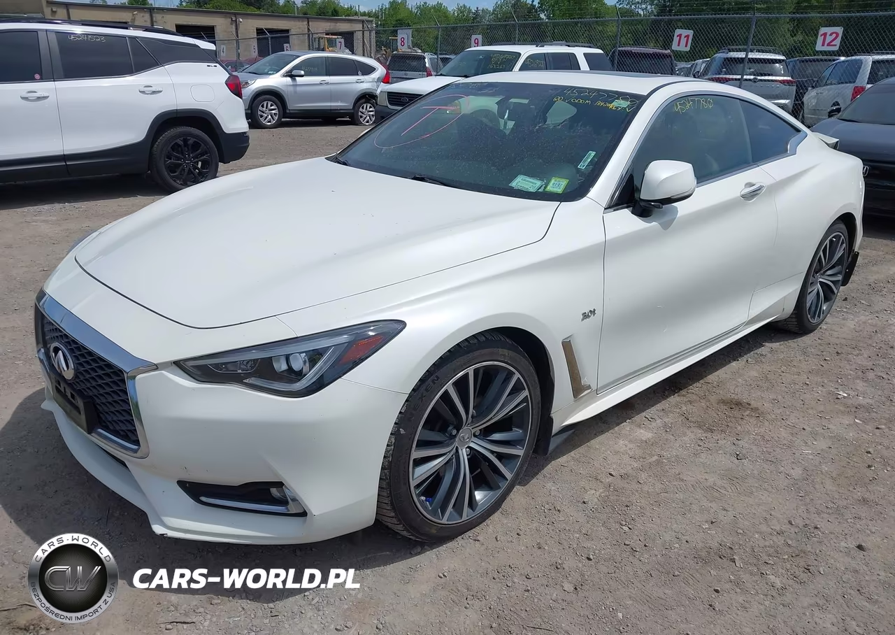 2018 Infiniti Q60 3.0T Luxe VIN:JN1EV7ELXJM392131 - 2