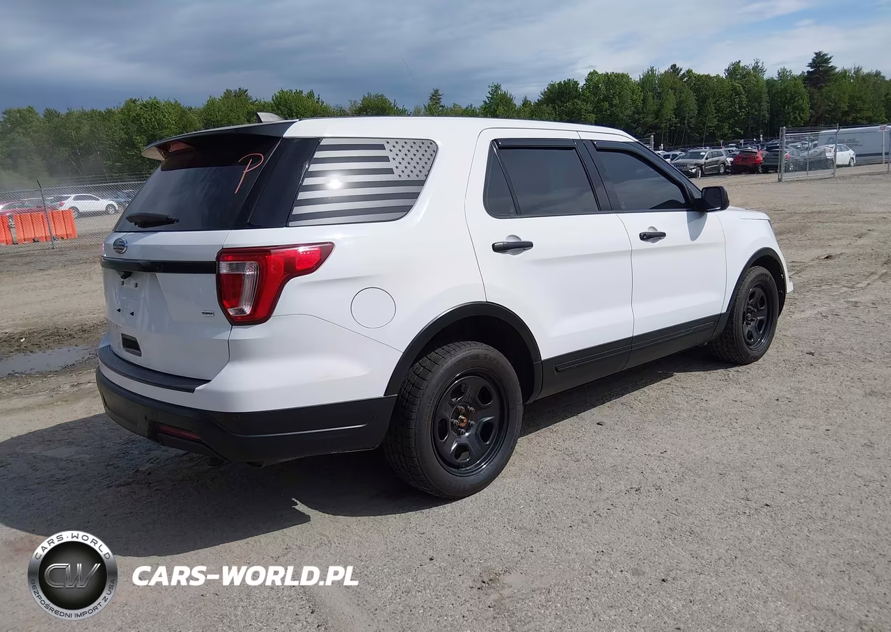 2018 Ford Police Interceptor Utility VIN:1FM5K8AR1JGC16939 - 4