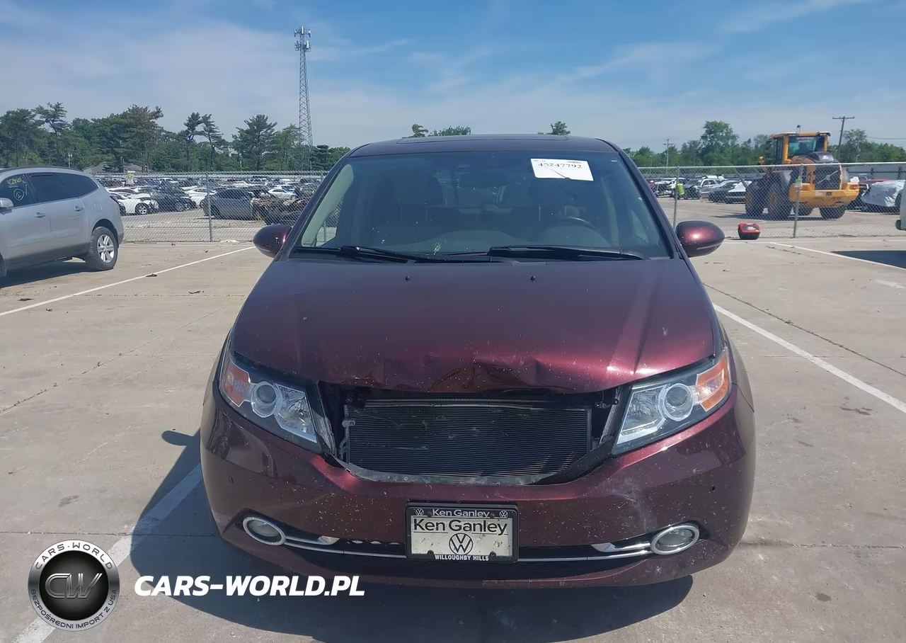 2015 Honda Odyssey Touring-Touring Elite VIN:5FNRL5H92FB049113 - 12
