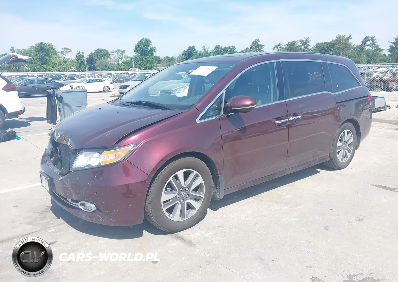 2015 Honda Odyssey Touring-Touring Elite VIN:5FNRL5H92FB049113 - 2