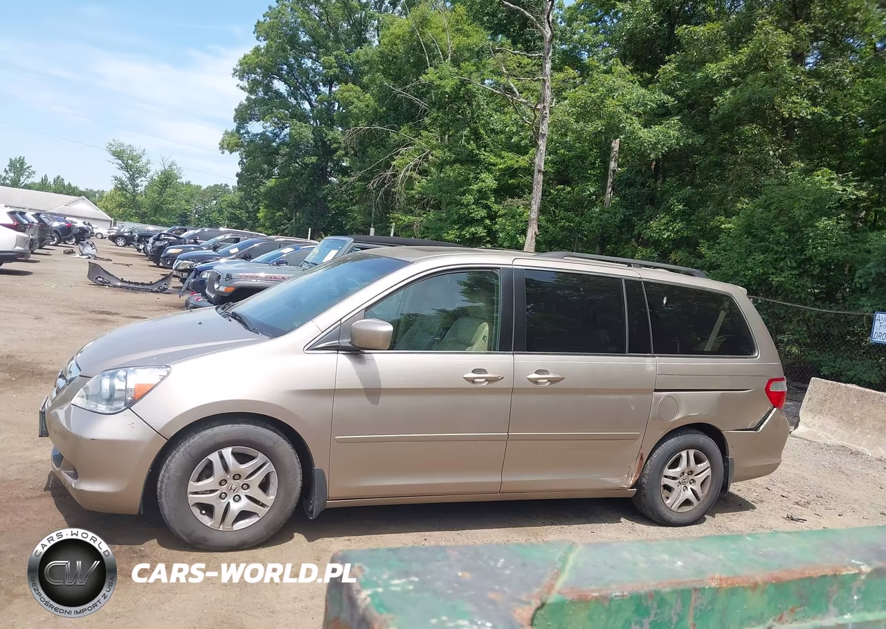 2007 Honda Odyssey Ex-L VIN:5FNRL38777B136638 - 14