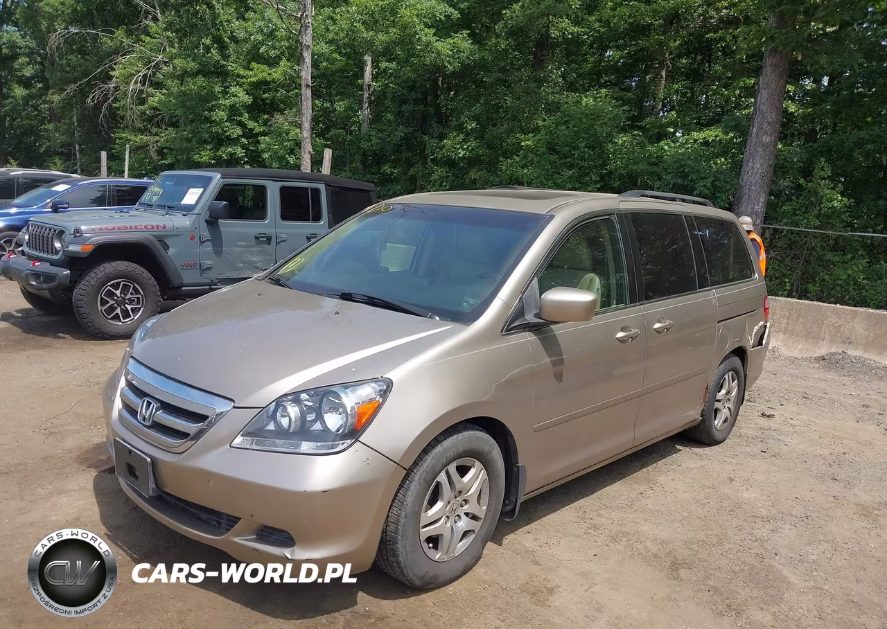 2007 Honda Odyssey Ex-L VIN:5FNRL38777B136638 - 2