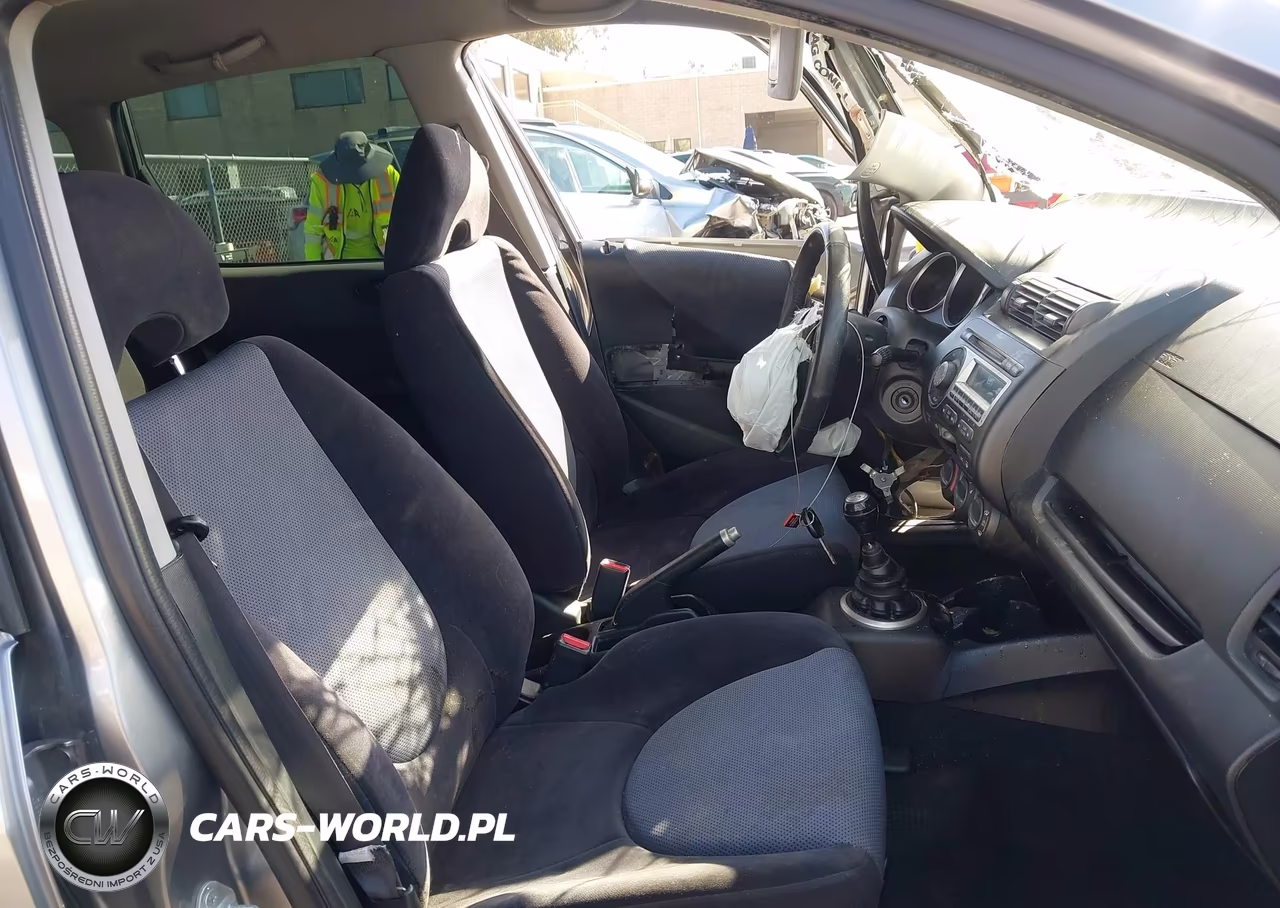 2007 Honda Fit Sport VIN:JHMGD37647S004371 - 5