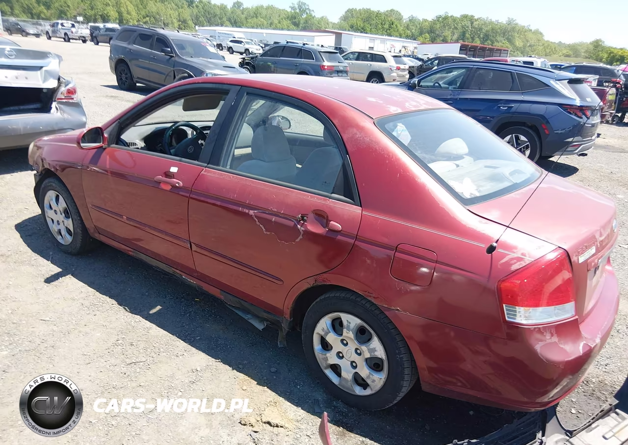 2008 Kia Spectra Ex VIN:KNAFE121585539586 - 3