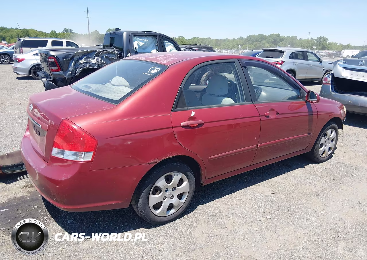 2008 Kia Spectra Ex VIN:KNAFE121585539586 - 4