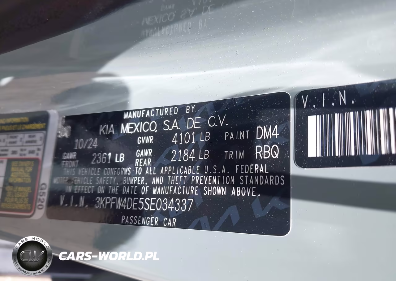 2025 Kia K4 Gt-Line VIN:3KPFW4DE5SE034337 - 9