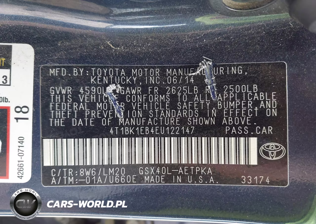 2014 Toyota Avalon Limited VIN:4T1BK1EB4EU122147 - 9