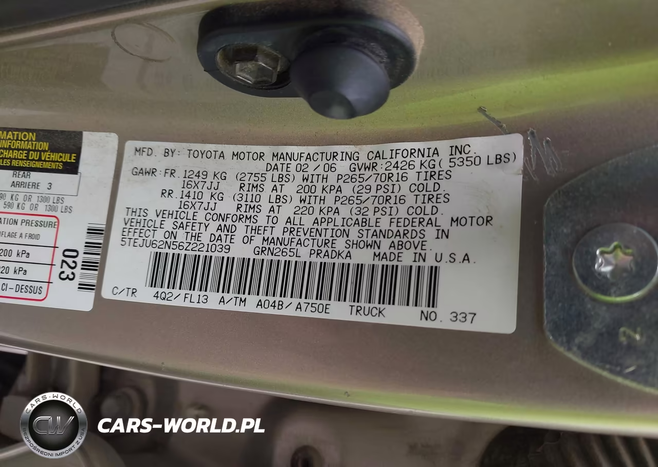 2006 Toyota Tacoma Prerunner V6 VIN:5TEJU62N56Z221039 - 9