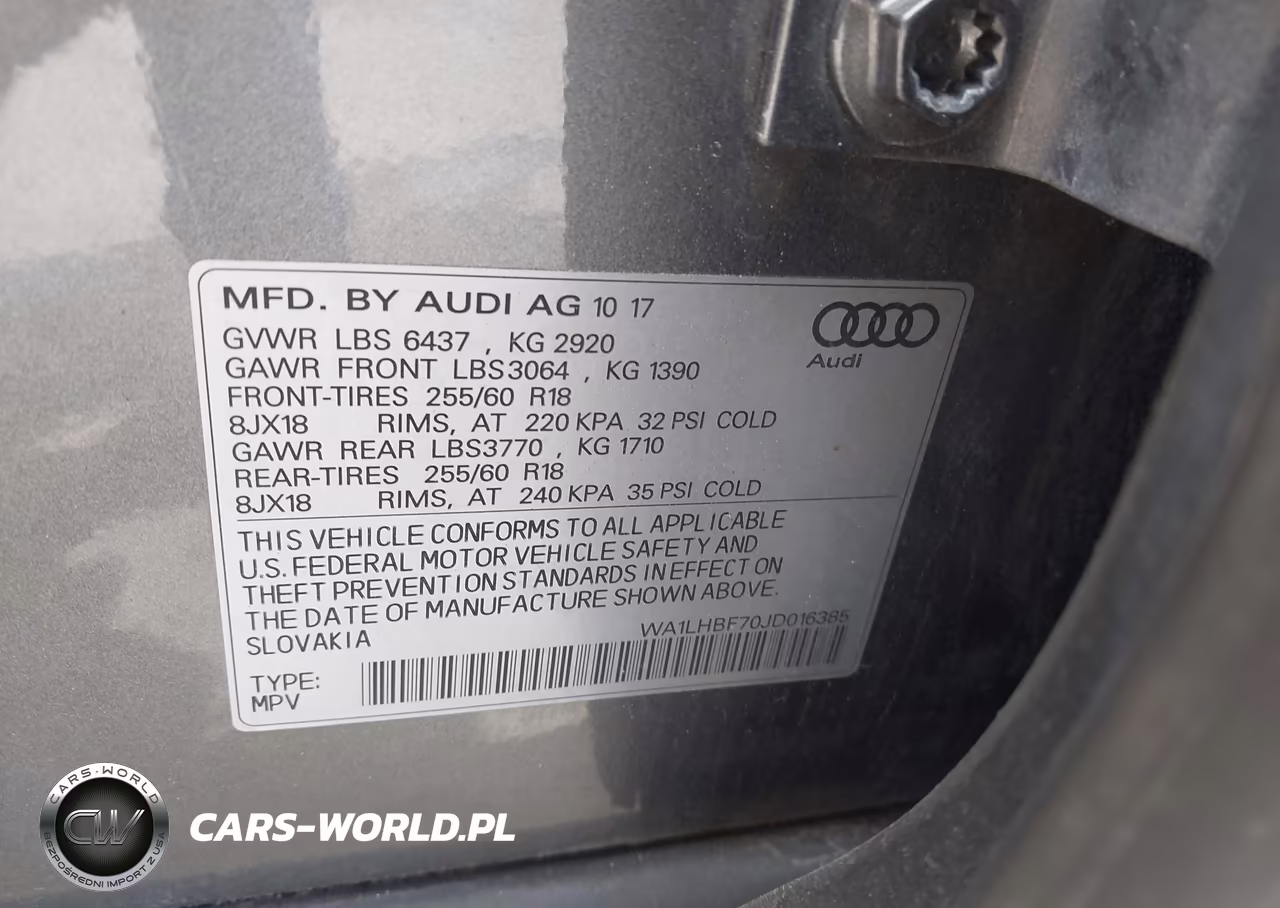 2018 Audi Q7 2.0T Premium VIN:WA1LHBF70JD016385 - 9