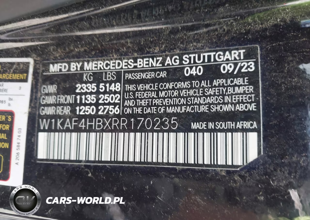 2024 Mercedes-Benz C 300 VIN:W1KAF4HBXRR170235 - 9