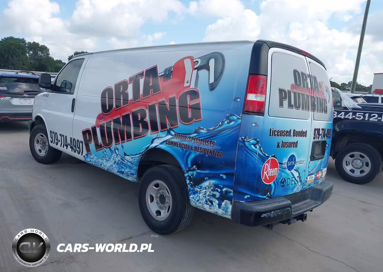 2019 GMC Savana 2500 Work Van VIN:1GTW7AFG3K1315047 - 3