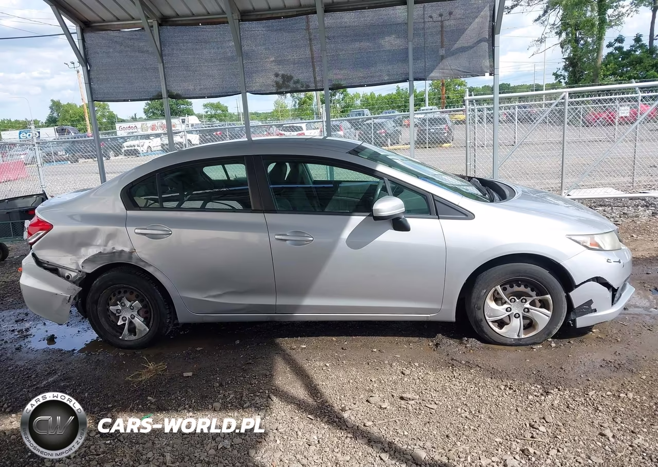 2014 Honda Civic Lx VIN:19XFB2F52EE266055 - 13