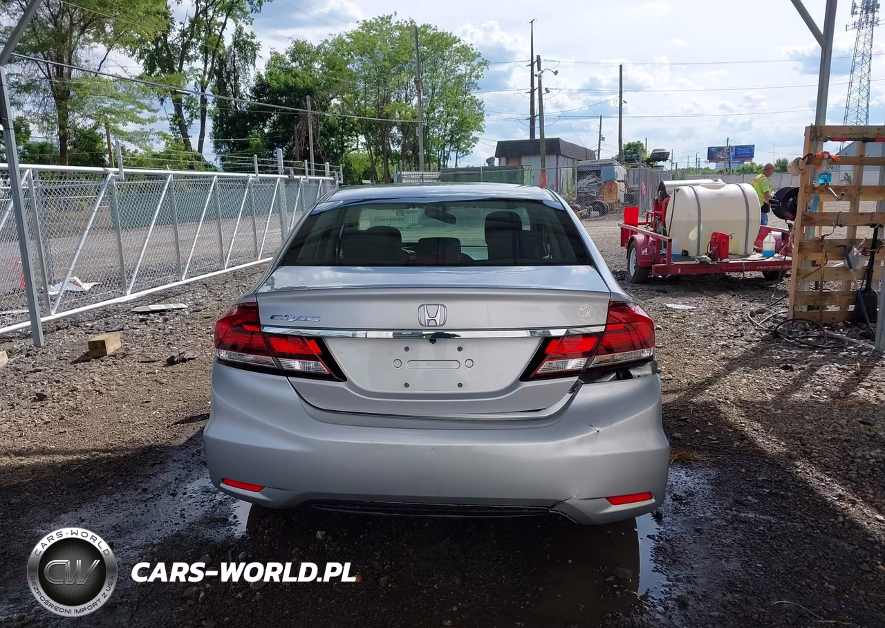 2014 Honda Civic Lx VIN:19XFB2F52EE266055 - 16