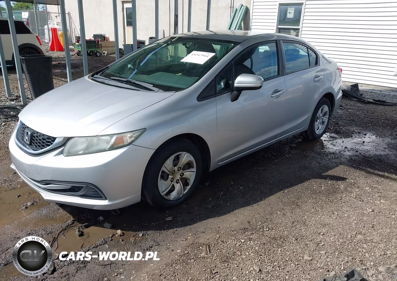2014 Honda Civic Lx VIN:19XFB2F52EE266055 - 2