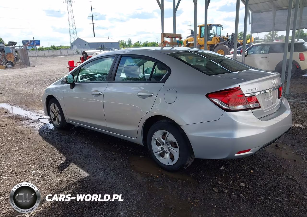 2014 Honda Civic Lx VIN:19XFB2F52EE266055 - 3