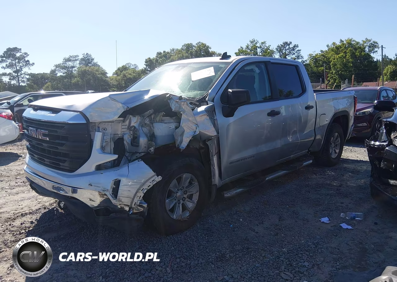 2022 GMC Sierra 1500 4Wd Short Box Pro VIN:3GTUUAED3NG541571 - 15