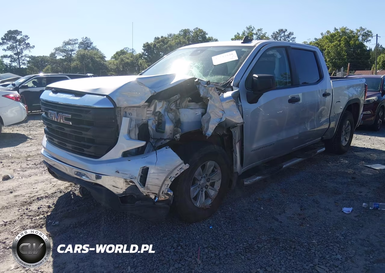 2022 GMC Sierra 1500 4Wd Short Box Pro VIN:3GTUUAED3NG541571 - 2