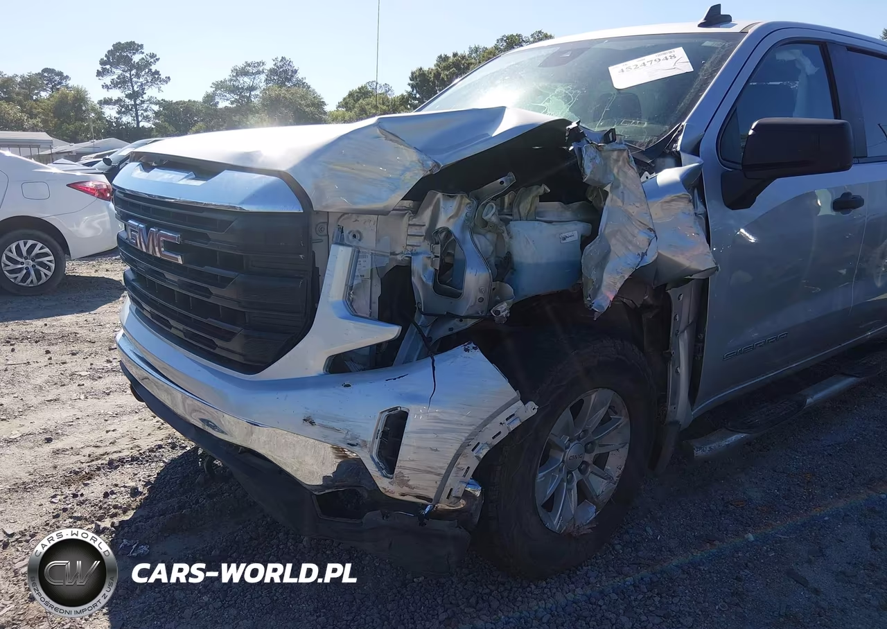 2022 GMC Sierra 1500 4Wd Short Box Pro VIN:3GTUUAED3NG541571 - 6