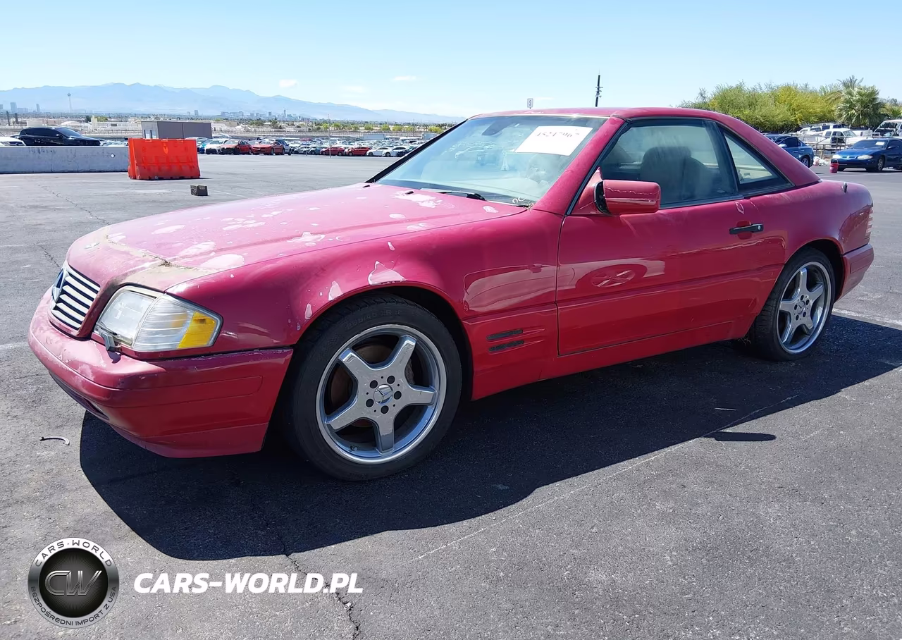 1998 Mercedes-Benz Sl 500 VIN:WDBFA67F3WF163654 - 2