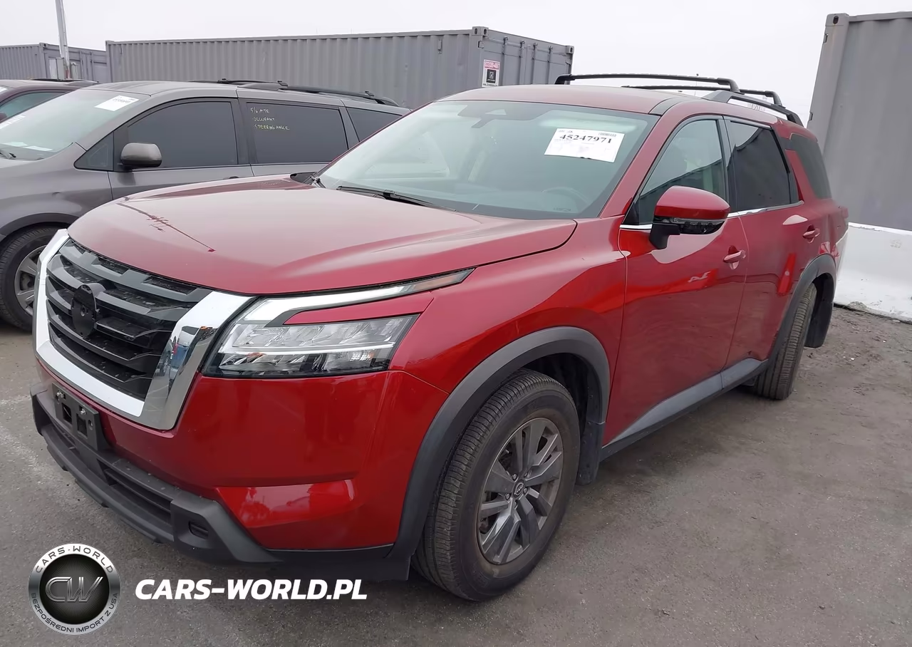 2022 Nissan Pathfinder Sv 2Wd VIN:5N1DR3BA2NC256009 - 2