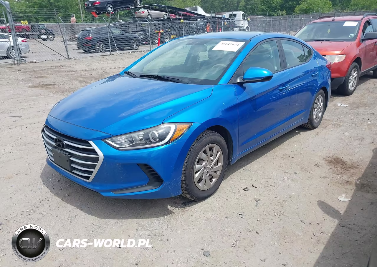 2017 Hyundai Elantra Se VIN:KMHD74LF9HU129245 - 2