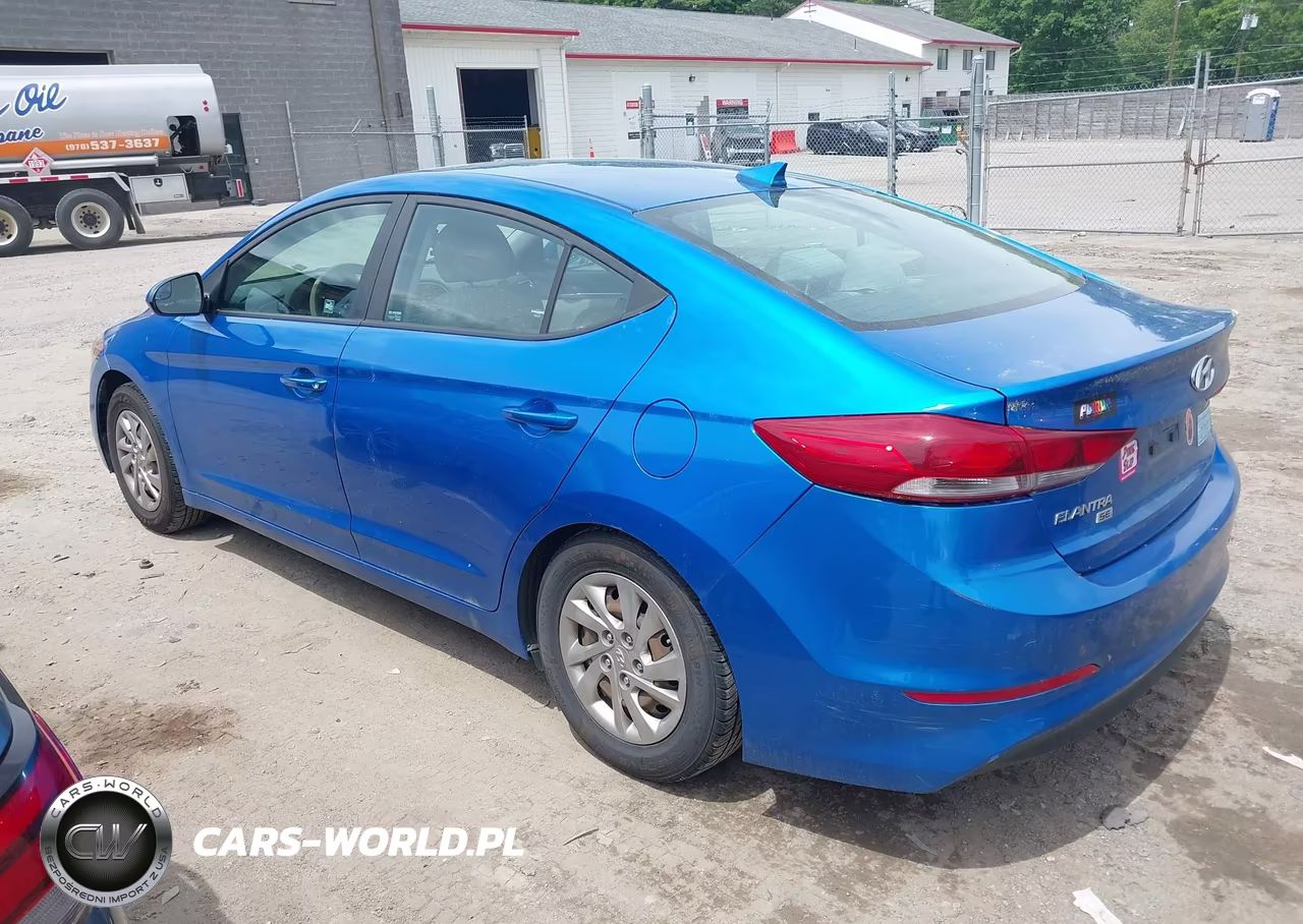 2017 Hyundai Elantra Se VIN:KMHD74LF9HU129245 - 3