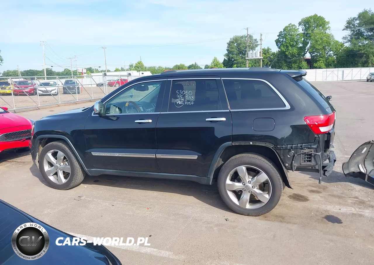 2013 Jeep Grand Cherokee Overland VIN:1C4RJECG0DC588447 - 15