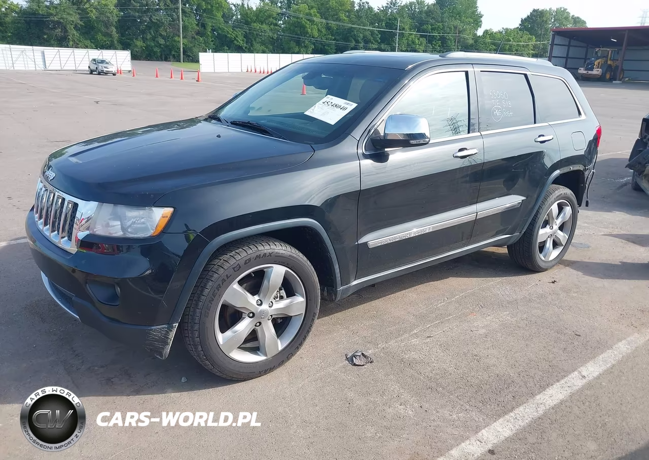 2013 Jeep Grand Cherokee Overland VIN:1C4RJECG0DC588447 - 2